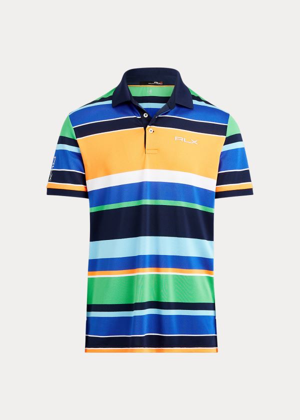 Ralph Lauren Custom Slim Tech Piqué Polo Herre Danmark (WCUNI4680)